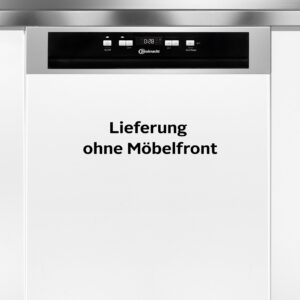 BAUKNECHT teilintegrierbarer Geschirrspüler OBBC Ecosilent 8650