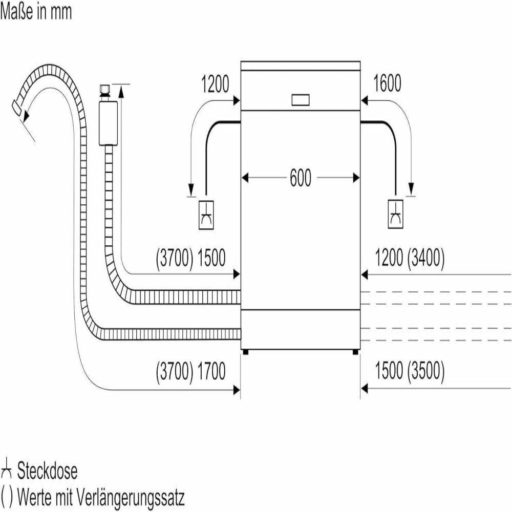 SIEMENS Standgeschirrspüler SN23EC03ME